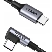 UGREEN US255, 0,5 m, USB C, USB C, USB 2.0, 0,48 Gbit/s, Schwarz, Grau