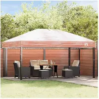 Yiwydaa Ersatzbezug für Pavillon 400 x 300 x 32 cm Transparent PVC