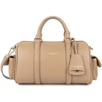 LANCASTER PARIS Zylindertasche Mit Reißverschluss M Milano Ana Sand