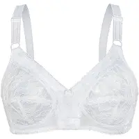 Sassa Soft-BH "Soft BH ohne Bügel Functional Bras", Damen, Gr. 90, Cup C, weiß, Spitze, Obermaterial: 90% Polyamid PA. 10% Elasthan EL., BHs Soft-BH