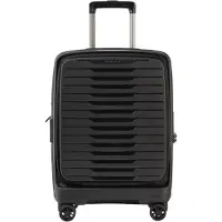 Stratic Gepäckstücke Stratic mit Laptopfach Novium ML Trolley Black schwarz 55cm
