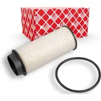FEBI BILSTEIN Kraftstofffilter 108138 Filtereinsatz 163mm für IRISBUS FUSO (MITSUBISHI)