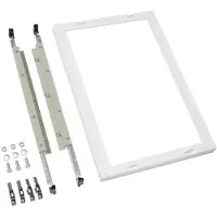 Hager UE52K4N Baustein, universN, 750x500mm, für 4 NH1-3 Leiste auf Sammelschienensystem 185mm