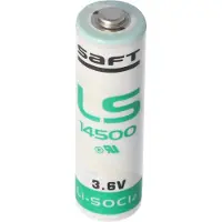 Saft LS 14500, Einwegbatterie, AA, 3,6 V, 1 Stück(e), 2600 mAh, Grün, Weiß