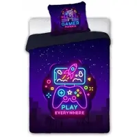 Faro Bettwäsche Neon Game Pad 160x200 cm Baumwolle