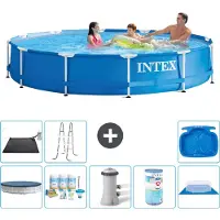 Intex Frame Pool Rund - 366x76 cm - 9-teilig S41591