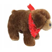 Beppe Plüschtier Bär mit Bandana 18cm Kuscheltier