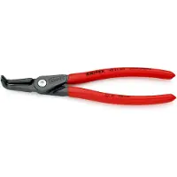 Knipex Präzisionsicherungsringzange DIN 5256 D L.210m 90Grad gew. Bereich D.40-100mm grau atram. Griffe...