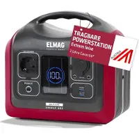 Elmag Stromerzeuger Tragbare Powerstation Energy 600 W