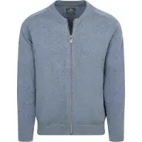 Casa Moda Strickjacke Zip Indigo