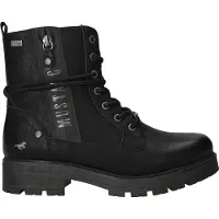 Mustang Veterschoenen Hoog Veterschoenen Hoog - zwart - Maat 40