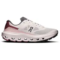 On Running - Trailrunning-Schuhe - Cloudvista 3 W Oyster/Barberry für Damen - Größe 40 - Rosa
