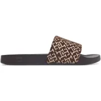 Tommy Hilfiger Pantoletten Th Monogram Pool Slide FW0FW09611 Braun 36