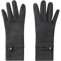 Reima - Kid's Etsin Gloves Knitted - Handschuhe Gr 7/8 grau/schwarz