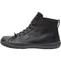 Camper für Herren. K300287-034 Sneaker aus Leder Peu Pista GM schwarz (45), Flach, Schnürung, Lässig