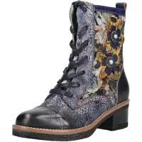 LAURA VITA Stiefelette Stiefelette Leder/Textil