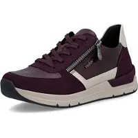 Rieker 58902 Halbschuhe Brombeer/Brombeer/Wine/Lehm Größe EU 42