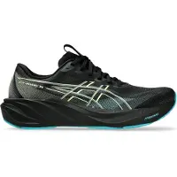 Asics Laufschuh "GT-2000 15", Herren, Gr. 48, schwarz (schwarz, energy aqua), Synthetik, Schuhe Laufschuh, für mehr Stabilität und wasserdicht, Topseller