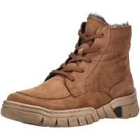 Waldlaufer H-Lumi Damenschuhe Stiefel Gefüttert Winterstiefel Braun Freizeit