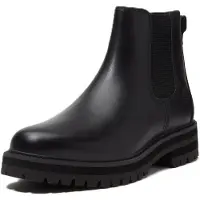 Timberland Mens Mid Chelsea Boot blk full grain 10.5