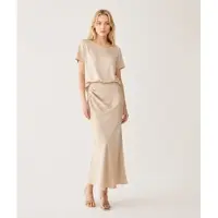 Pennyblack für Damen. 2621106052200 Rock Pbparmony beige (42), Lässig, Polyester
