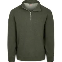 Levi's Sweatshirt "Sweatshirt ORIGINAL HM 1/4 ZIP 1er Pack", Herren, Gr. XXL, grün, Obermaterial: 100% Baumwolle CO., Sweatshirts Sweatshirt