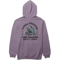 Salty Crew Angler Fish Monst Hoodie grape (GRP) L