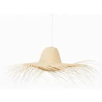 Marrakesch Orient & Mediterran Interior Pendelleuchte Toluca mit E14-Fassung, für dekorative Beleuchtung, in Natur 50 cm