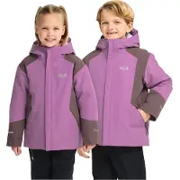 Jack Wolfskin Skijacke "SNOWFLASH JKT K" Winterjacke für Kinder, wasserdicht, warm