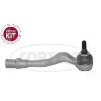 CORTECO Spurstangenkopf Spurstange für AUDI A4 Avant (8K5, B8) Vorne Links 49399951