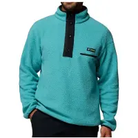 Columbia - Helvetia II Half Snap Fleece - Fleecepullover Gr XXL türkis