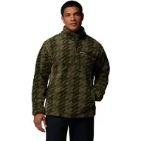 Columbia - Rugged Ridge High Pile Half Zip - Fleecepullover Gr XL oliv