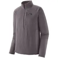 Patagonia - R1 P/O - Fleecepullover Gr XS grau