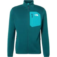 The North Face - Crest Full Zip - Fleecejacke Gr S türkis