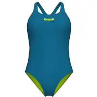 Arena - Women's Team Swimsuit Swim Pro Solid - Badeanzug Gr 44 blau