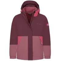 TROLLKIDS - Kid's Kjerak 3in1 Jacket - Doppeljacke Gr 140 lila/rot