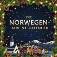 Sonstige Verlage Adventskalender Buch im norwegischen Design mit 24 Rezepten für die Vorweihnachtszeit