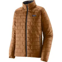 Patagonia - Leichte Stepp-Und Daundenjacke aus PrimaLoft &ndash; Herren &ndash; M's Nano Puff Jkt - M's Nano Puff Jkt Deer Brown für Herren -