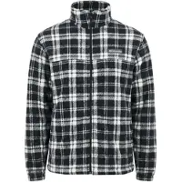 Columbia - Steens Mountain Printed Jacket - Fleecejacke Gr L schwarz/grau