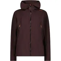 CMP - Women's Jacket Fix Hood 36Z0526 - Regenjacke Gr 40 braun