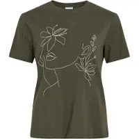 Vila Visybil Rundhals T-shirt