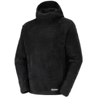 Salomon - Thernova Fleece Hood - Fleecepullover Gr S schwarz