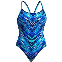 Funkita - Women's Diamond Back One Piece - Badeanzug Gr 40 blau