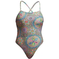 Funkita - Women's Tie Me Tight One Piece - Badeanzug Gr 36 grau