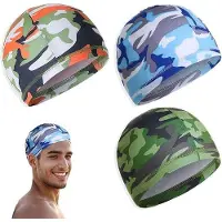 OEM Kleedkasten-set-van-3-zachte-meerkleurige-katoenen-slaapmutsen-lichte-fietsmutsen