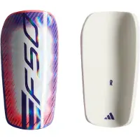 Adidas Fußball Schienbeinschoner PERFORMANCE "F50 MATCH KIDS SCHIENBEINSCHONER", Kinder, Gr. S, pink (weiß, solar turbo, solar lila), Protektoren Fußball Schienbeinschoner, für Kinder und Jugendliche