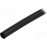 TNE 10x Elektroisolierender Schlauch schwarz -20÷125°C L: 10m PVC125-10-BK-10 Elektro