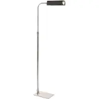 Beliani Stehlampe Silber Metall Höhenverstellbar Modernes Design Glamouröser Stil Stehleuchte Leselampe Wohnzimmer Schlafzimmer