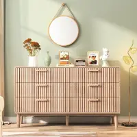Sonstiges Kommode mit 6 Schubladen, Holz, 100cm Breit, 34cm Tief, Aufbewahrungsschrank