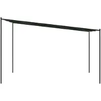 vidaXL Pavillon 4 x 3,98 x 2,67 m Grün Polyester und Stahl